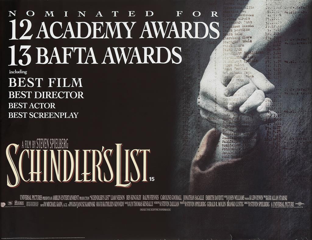 Image result for schindler's list poster