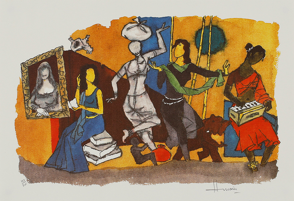 M F Husain Portfolio of Gaja Gamini series Limited